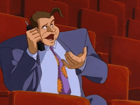 Phil negotiating a deal over the phone.