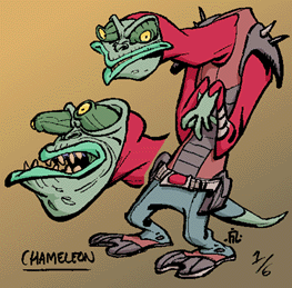 a somewhat creepier rendition of Chameleon